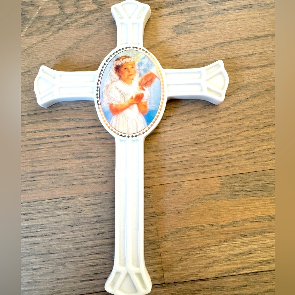 Roman Kathryn Fincher first Communion cross